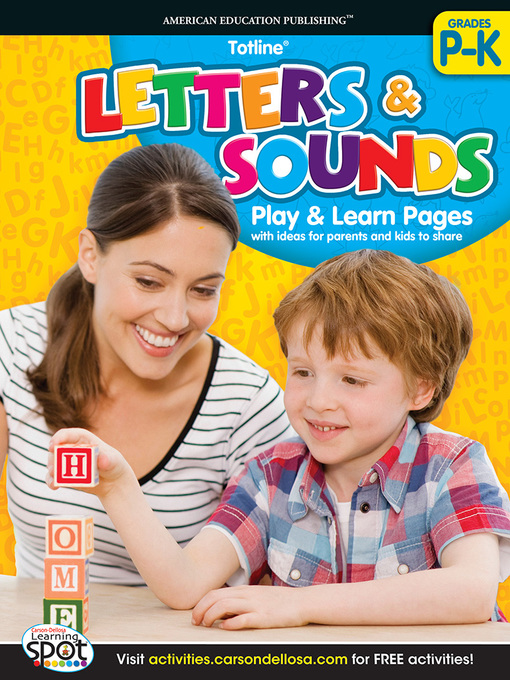 Title details for Letters & Sounds, Grades PK - K by Carson Dellosa Education - Wait list
